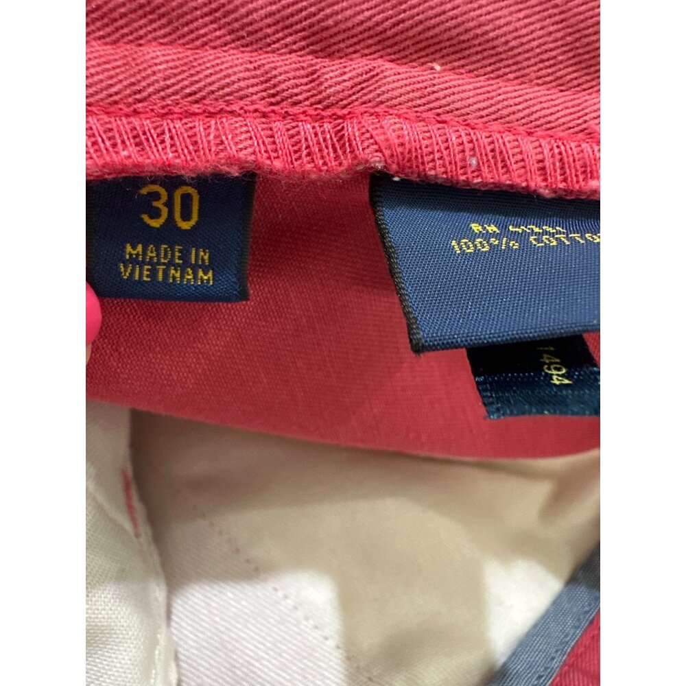 Polo Ralph Lauren Mens Nantucket Red Classic Fit 9" Cotton Short Size 30 - Picture 9 of 9